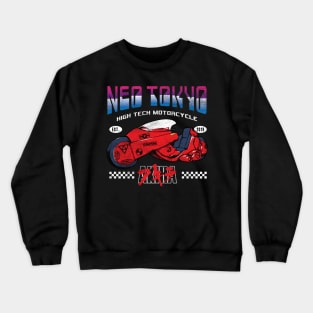 Neo Tokyo Kaneda Bike The Capsules Biker Gang Crewneck Sweatshirt